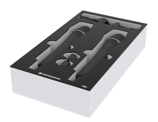 SANTOSOM   Espuma Modular 2U, Sennheiser 2x SE2 + Acess.