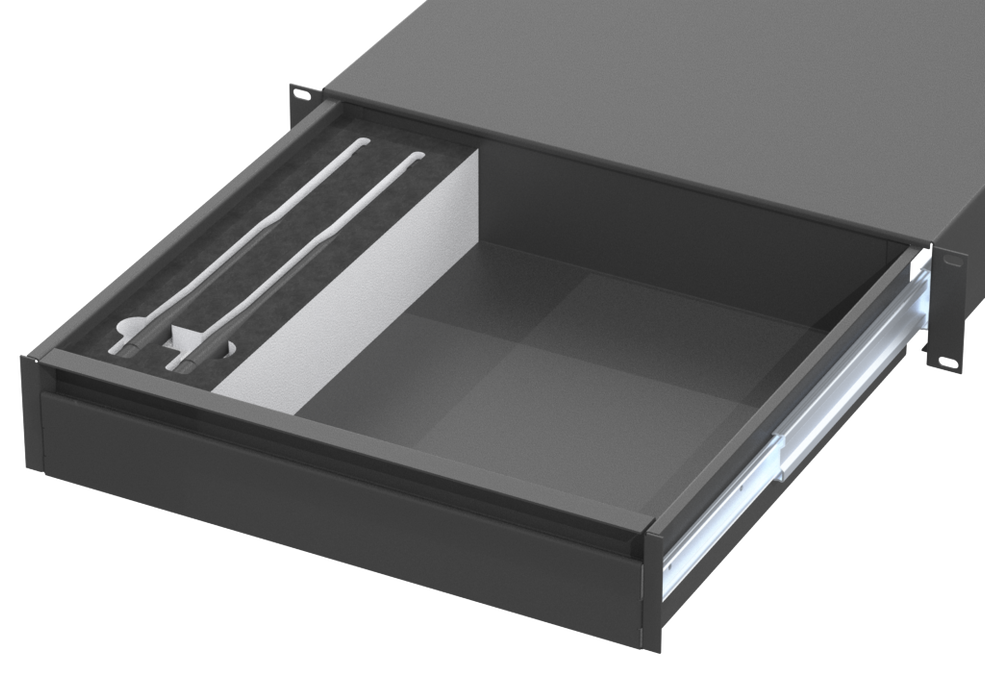 SANTOSOM   Espuma Modular 2U, Shure 2x UA820