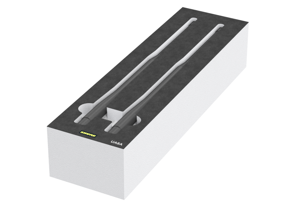 SANTOSOM   Espuma Modular 2U, Shure 2x UA820