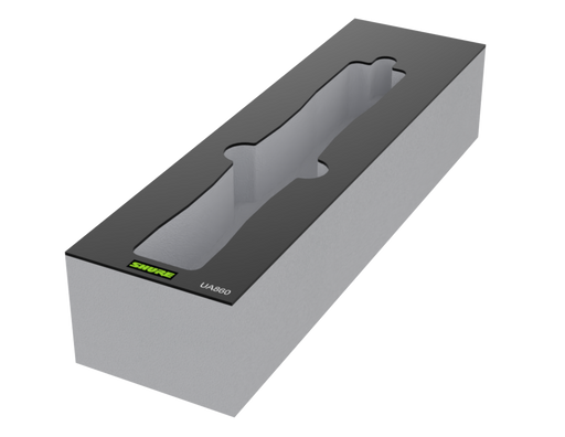 SANTOSOM Espuma Modular 2U, 1x Shure UA860
