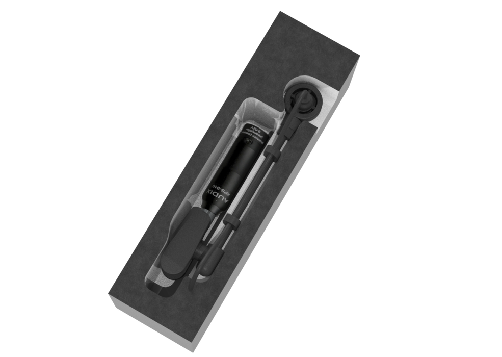 SANTOSOM Espuma Modular 2U, 1x Audix ADX20i