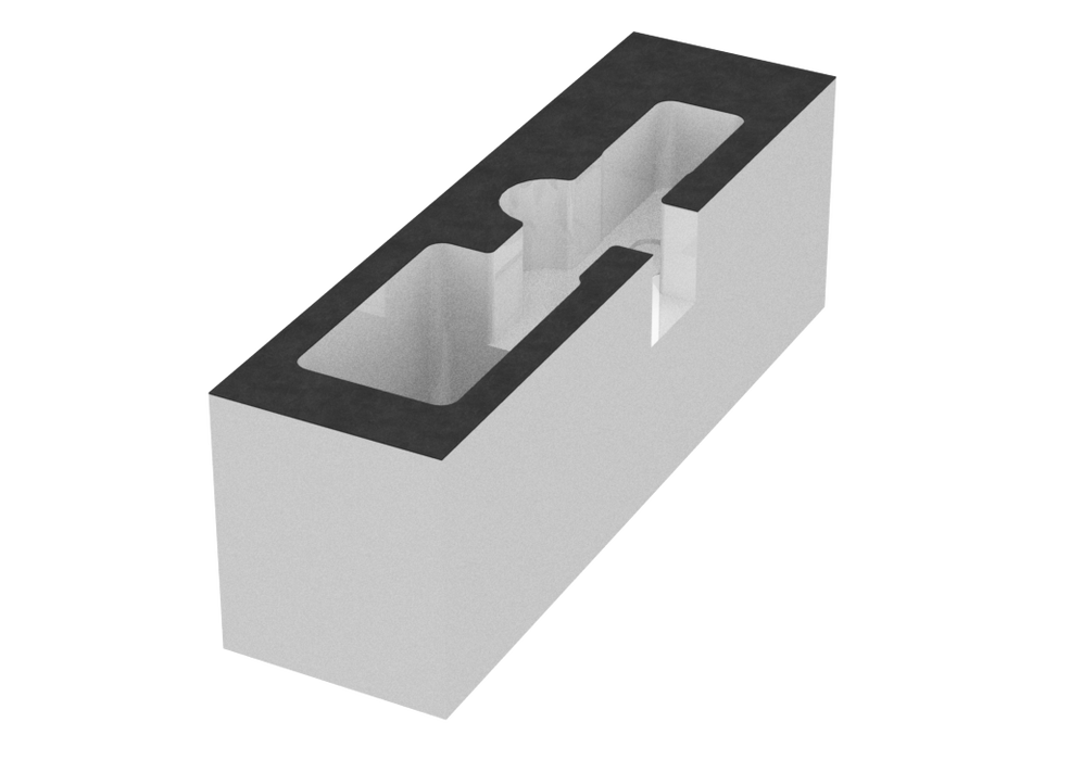 SANTOSOM Modular Foam 2U, 1x ADX51