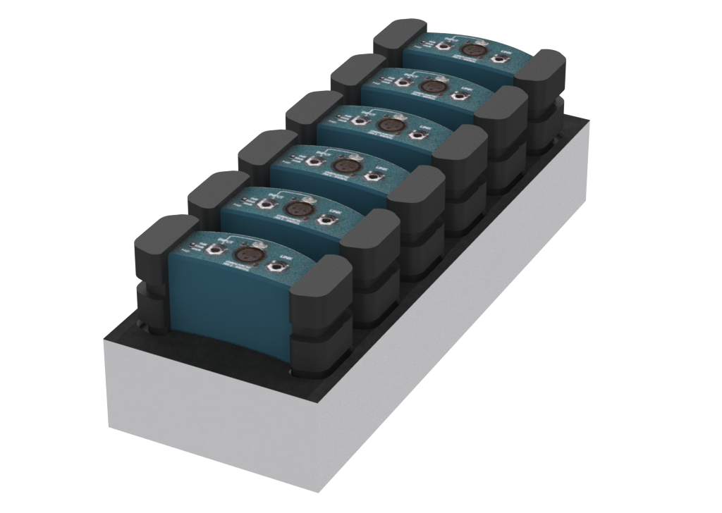 SANTOSOM   Espuma Modular 3U, 6x BSS AR133