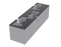 SANTOSOM Modular Foam 3U, 3x Broadweigh® BW-S475