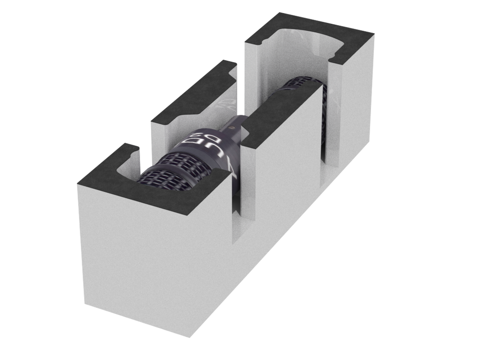 SANTOSOM Drawer Modular Foam 2U, 2x Audix D2/D4