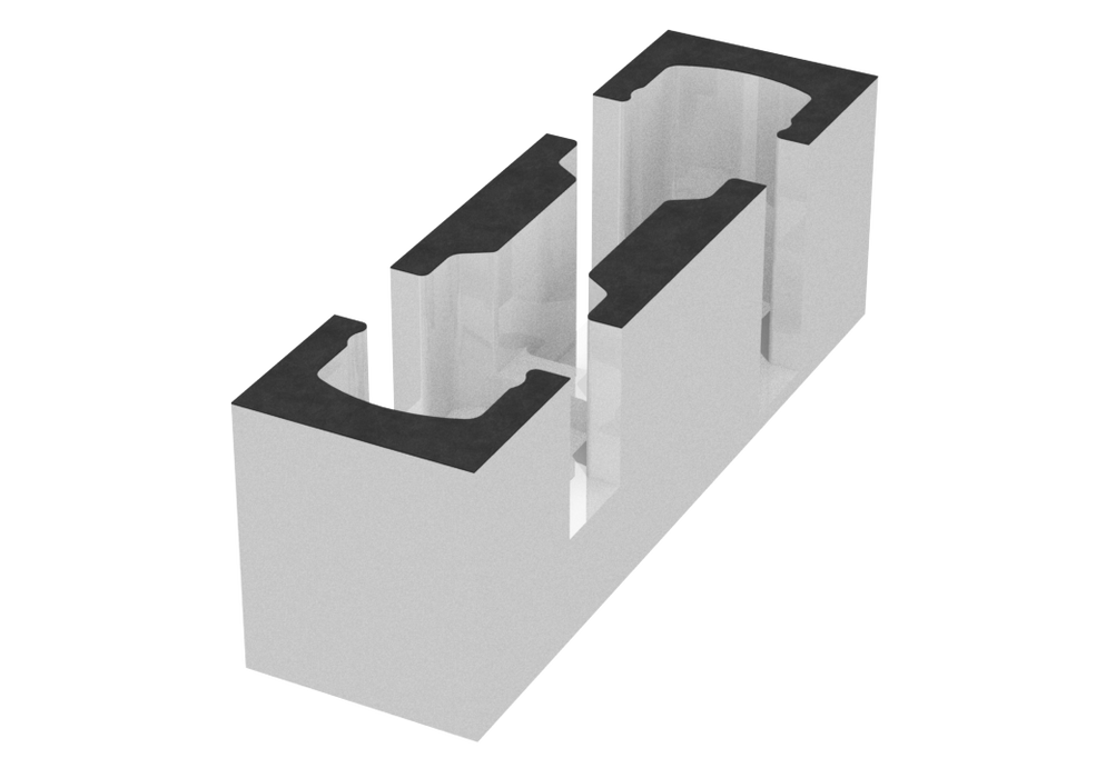 SANTOSOM Drawer Modular Foam 2U, 2x Audix D2/D4