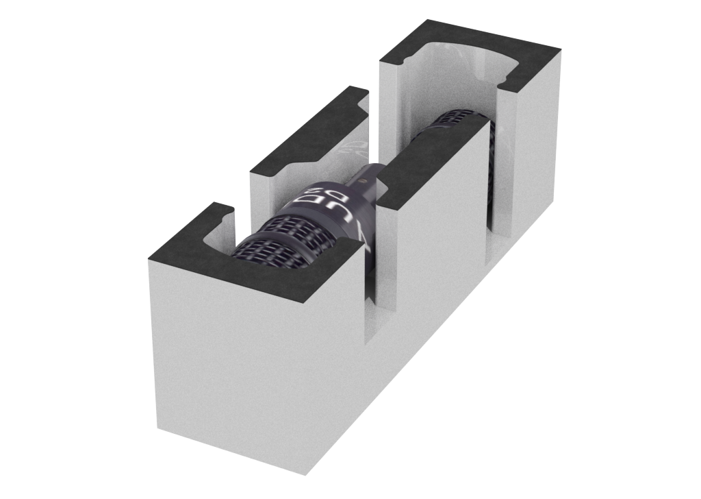 SANTOSOM Drawer Modular Foam 2U, 2x Audix D2/D4