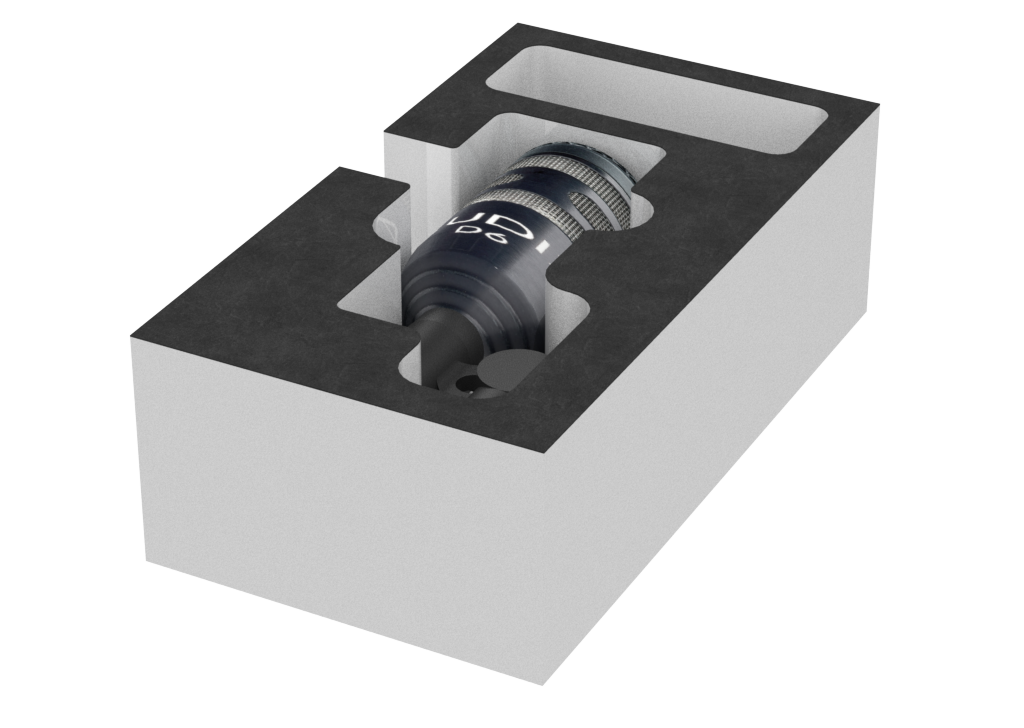 SANTOSOM Modular Foam 2U, 1x Audix D6