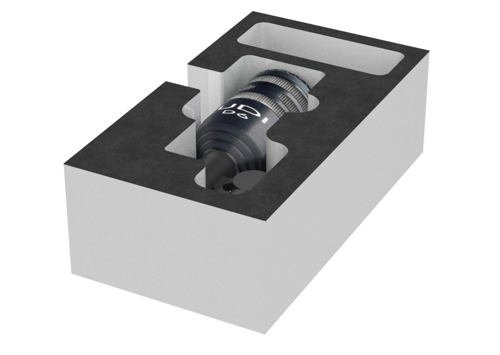 SANTOSOM Modular Foam 2U, 1x Audix D6