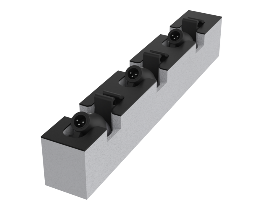 SANTOSOM   Mousse Modulaire 2U, 3x E604-E904