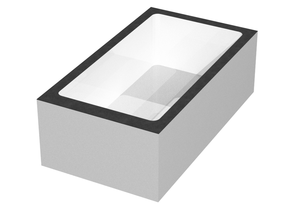 SANTOSOM   Espuma Modular 2U, Acessórios (90x185x60)