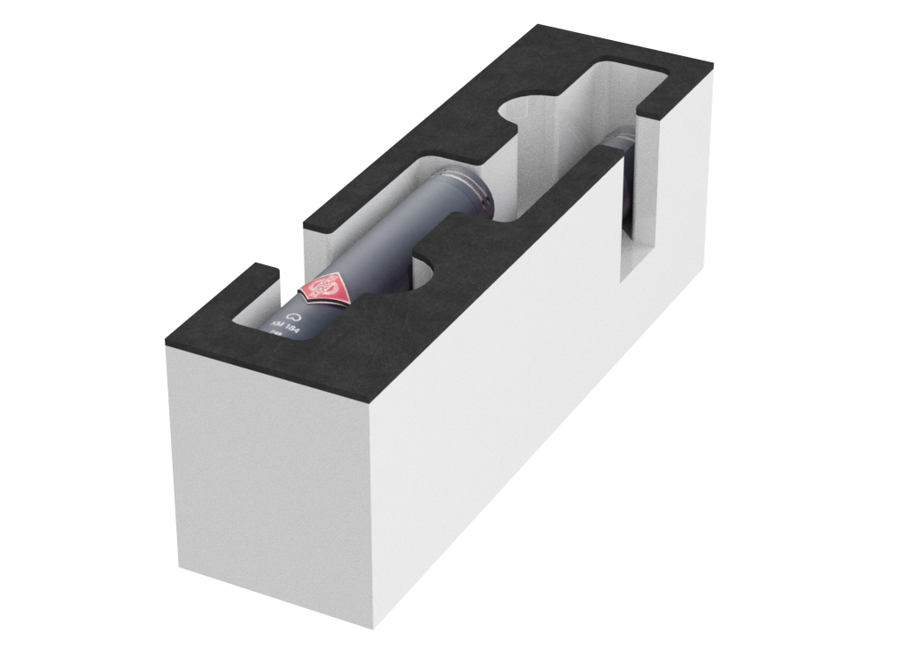 SANTOSOM Drawer Modular Foam 2U, 2x KM184