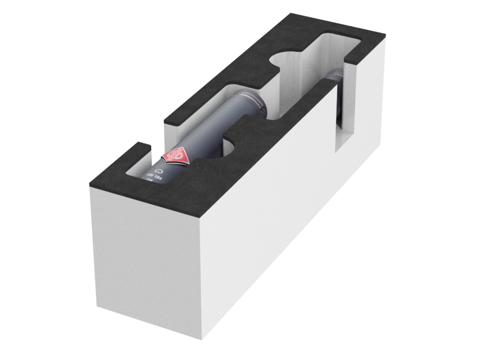 SANTOSOM Drawer Modular Foam 2U, 2x KM184