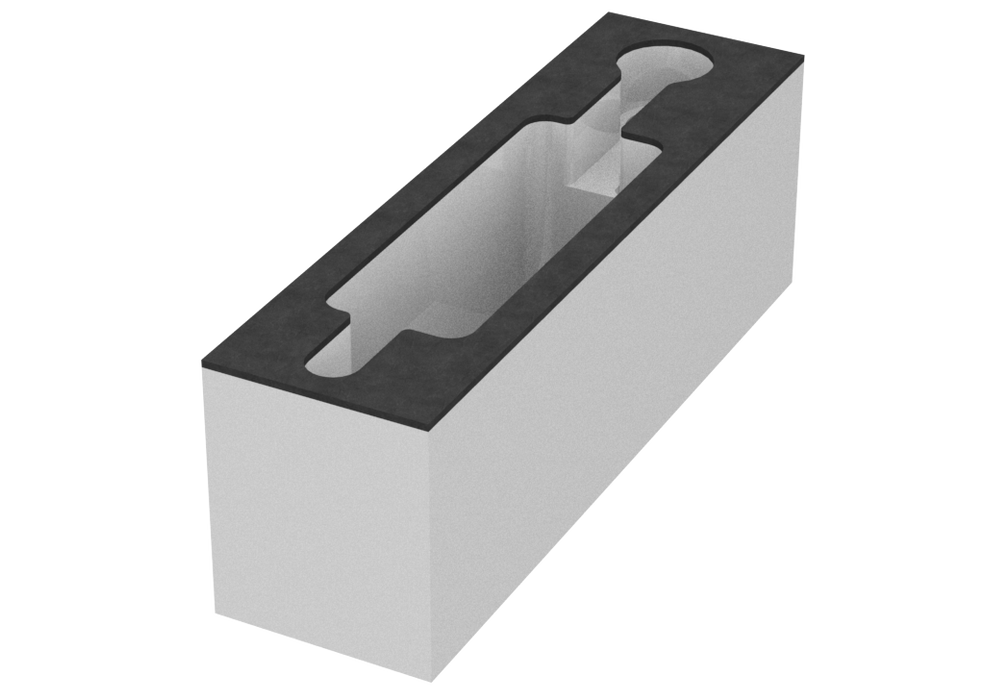 SANTOSOM Modular Foam 2U, 1x Audix MICROD