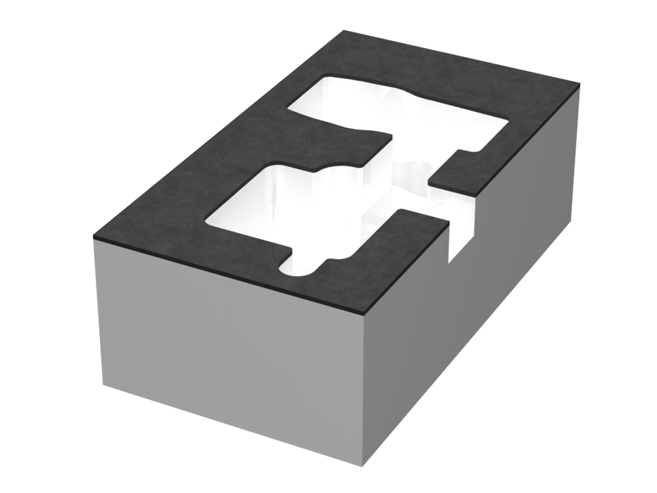 SANTOSOM Modular Foam 2U, 2x sE V BEAT