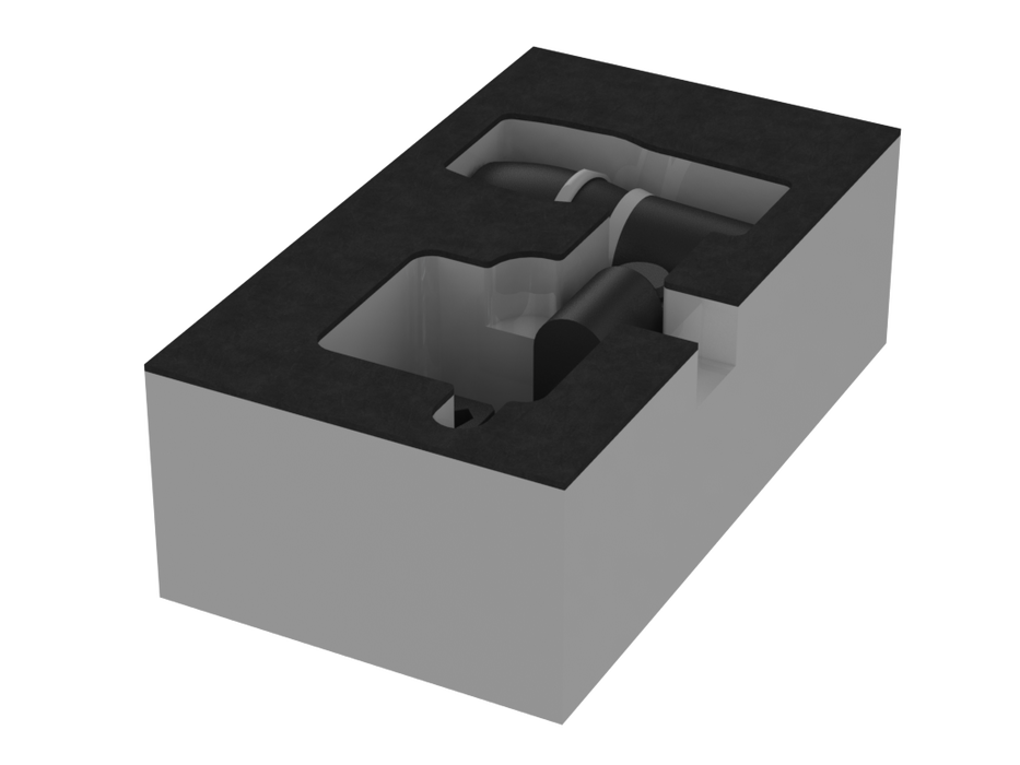 SANTOSOM Modular Foam 2U, 2x sE V BEAT