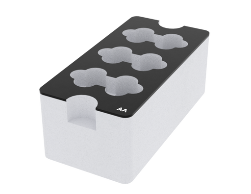 Santosom Foam Insert, 6x AA (li-ion)