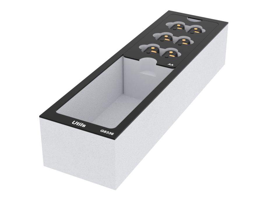 Santosom Foam Insert, 6x AA (li-ion)