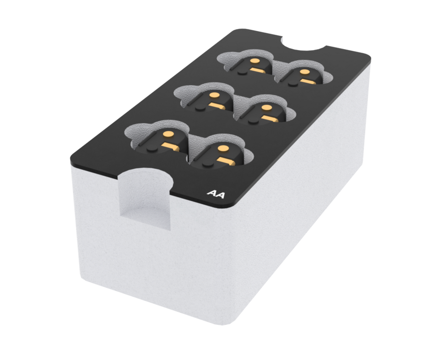 Santosom Foam Insert, 6x AA (li-ion)