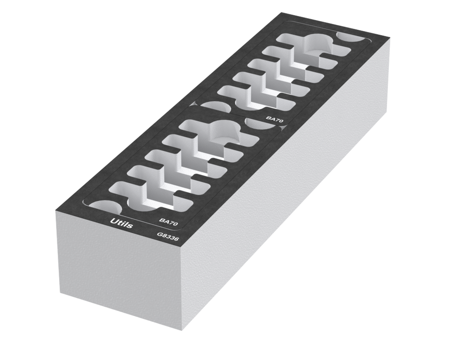 SANTOSOM Foam Insert, 10x BA 70