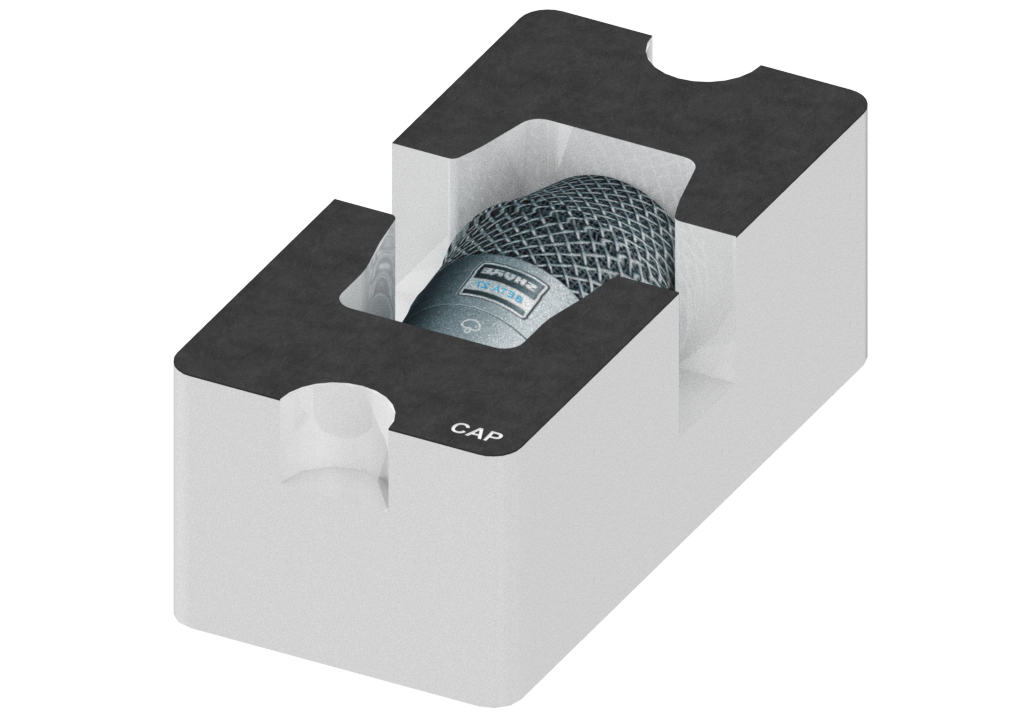 Santosom Foam Insert, 1x CAP