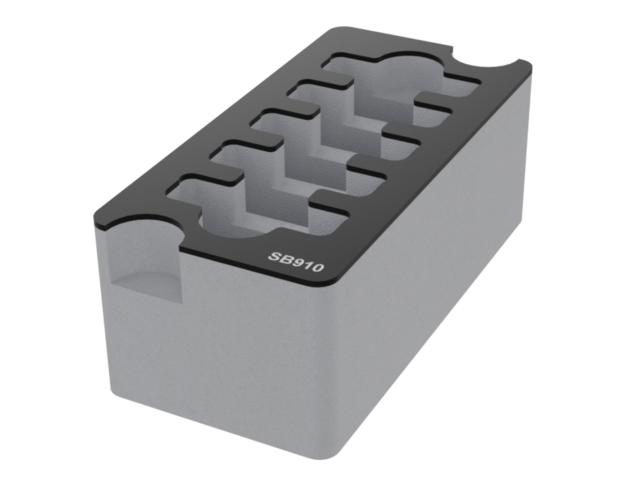 Santosom Foam Insert, 10x AA (li-ion)