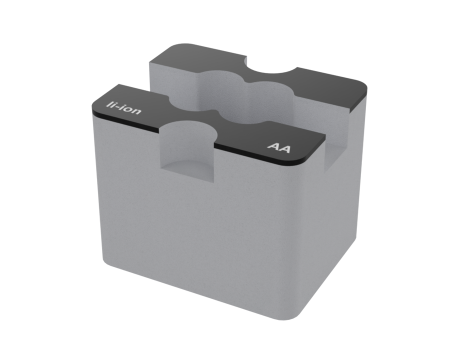 Santosom Foam Insert, 2x AA (li-ion)