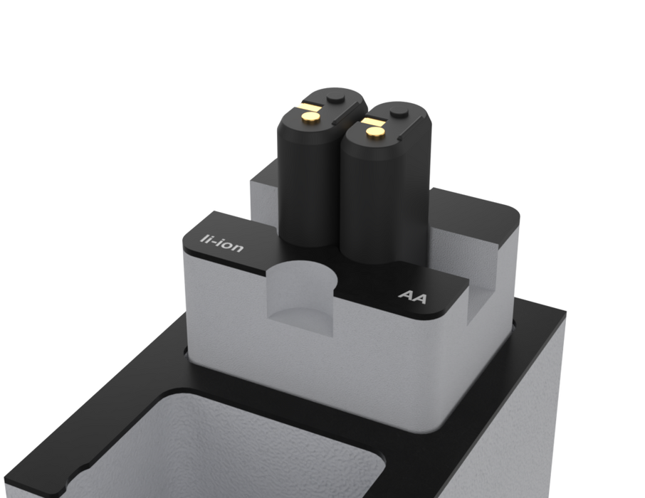 Santosom Foam Insert, 2x AA (li-ion)