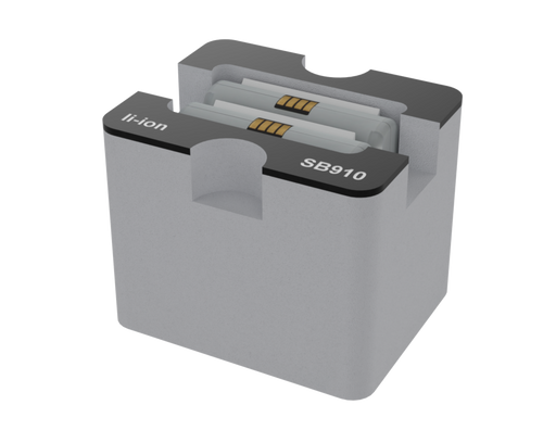 SANTOSOM Foam Insert, Shure 2x SB910 (li-ion) (8x6x6cm)