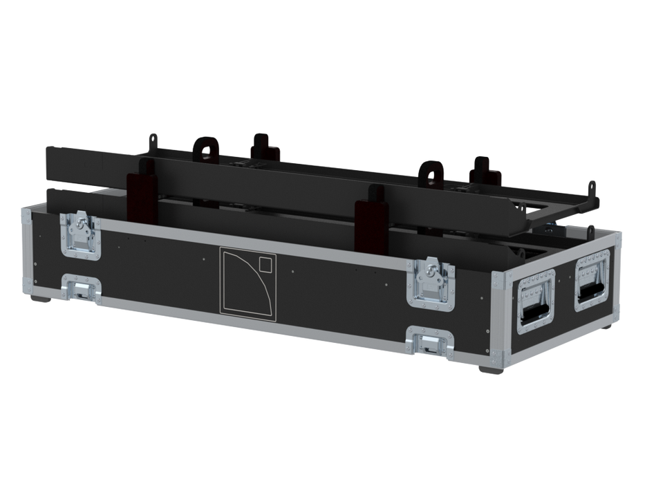 SANTOSOM Rigging Flight case PRO-3 Extension, 2x L-Acoustics KARADOWNK2