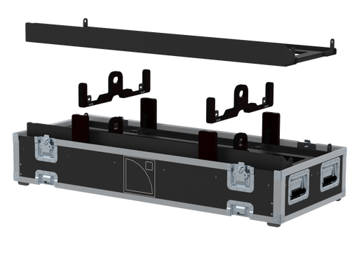 SANTOSOM Rigging Flight case PRO-3 Extension, 2x L-Acoustics KARADOWNK2