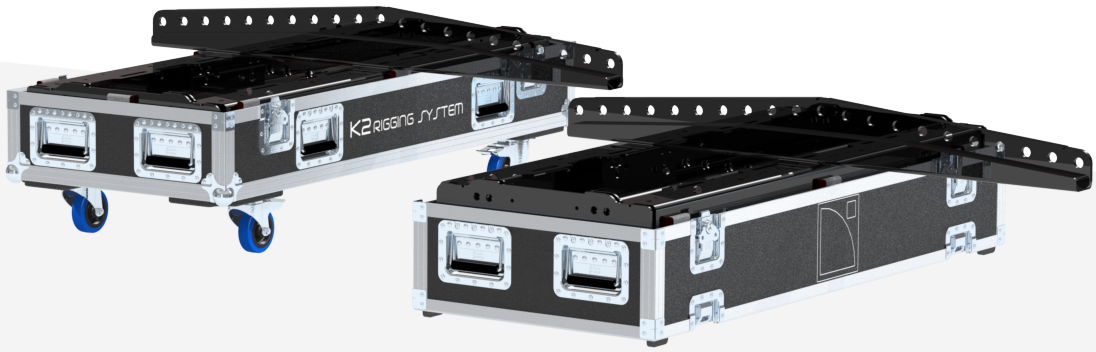 Santosom Rigging Flight case PRO, 2x L-Acoustics Bumper K2