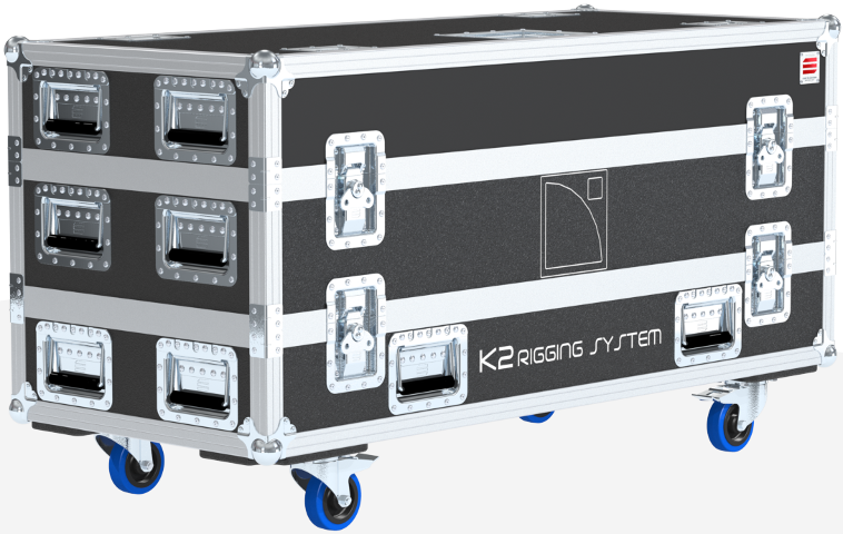 Santosom Rigging Flight case PRO, 2x L-Acoustics Bumper K2