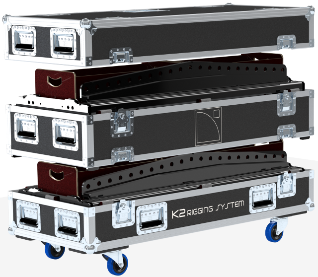 Santosom Rigging Flight case PRO, 2x L-Acoustics Bumper K2
