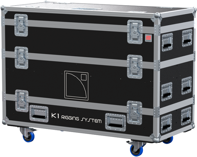 Santosom Rigging  Flight case PRO, 2x L-Acoustics Bumper K1 + Kara down