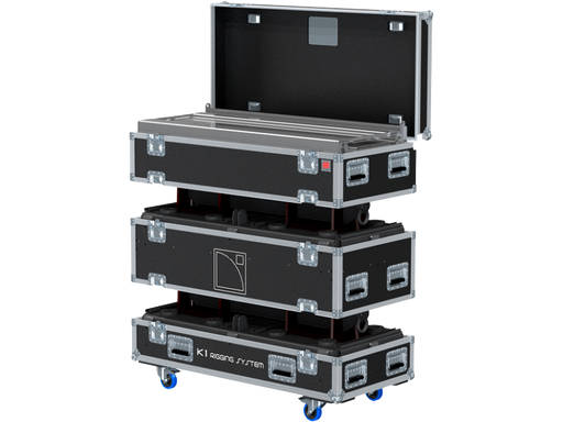Santosom Rigging Flight case PRO, 2x L-Acoustics Bumper K1 + Kara down