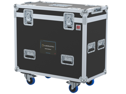 Santosom Rigging Flight Case PRO, 2x L-Acoustics Kara Minibu + Minibuex