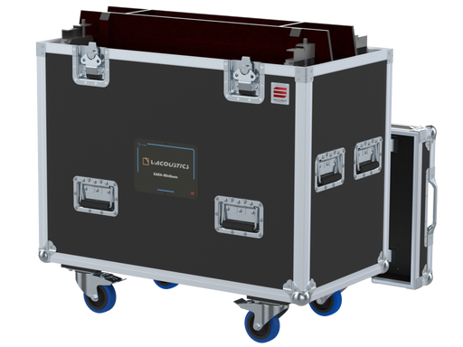 Santosom Rigging Flight Case PRO, 2x L-Acoustics Kara Minibu + Minibuex