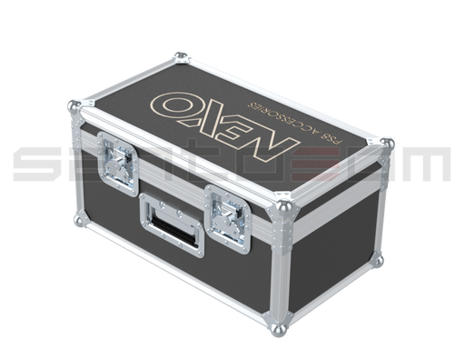 Santosom Rigging Flight case, 4x Nexo "U" Braquet for PS8 + clamps