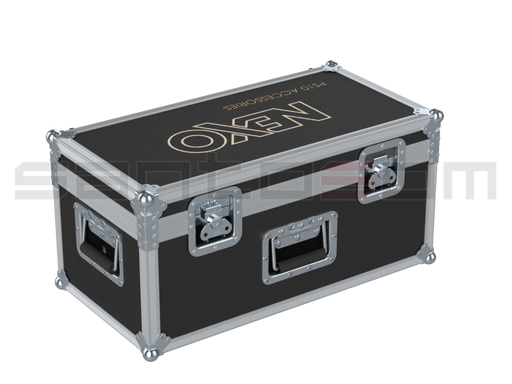 Santosom Rigging Flight case, 4x Nexo "U" Braquet for PS10 + clamps