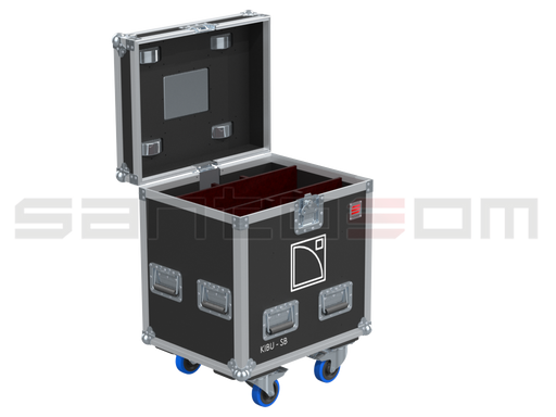 Santosom Rigging Flight case PRO, 2x L-Acoustics Kibu SB