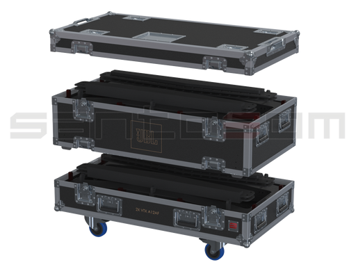 Santosom Rigging Flight case PRO3, 2x JBL Array Frame VTX A12AF