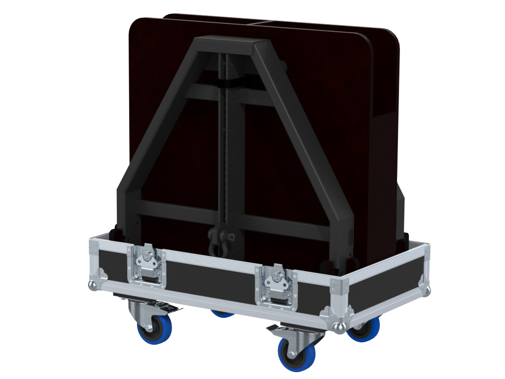 Santosom Rigging Flight case, 2x RCF FL-B HDL 20-18 SUSPENDING BAR