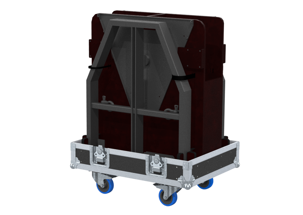 Santosom Rigging Flight case, 2x D&B Y-series Flying frame