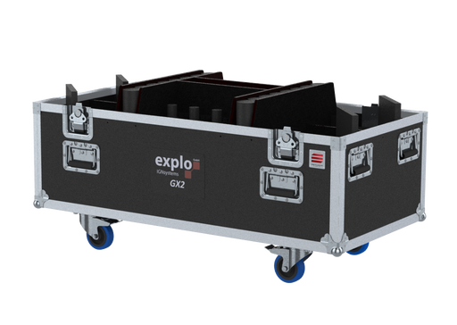 SANTOSOM Flight case PRO, 4x EXPLO SFX 12V