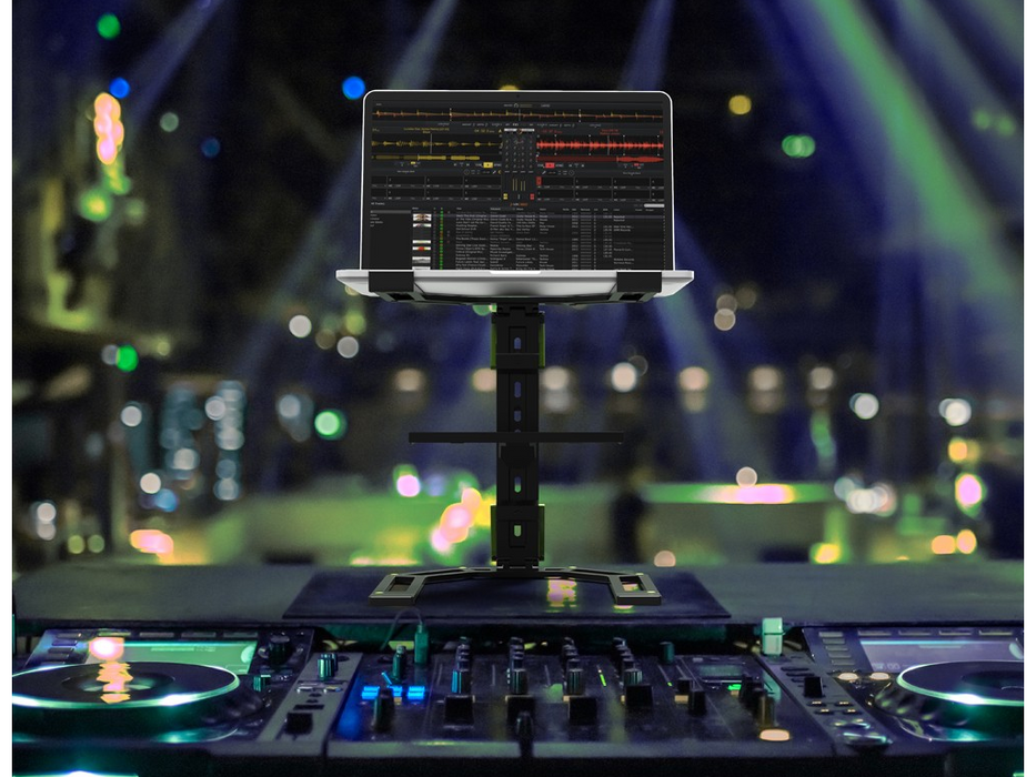 Gravity Adjustable Laptop and Controller Stand