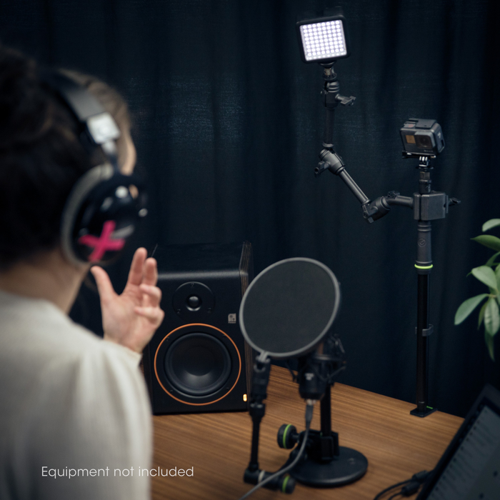 Gravity Microphone Pole for Table Mounting incl.Table Clamp and Boom