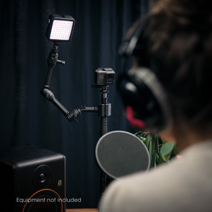 Gravity Microphone Pole for Table Mounting incl.Table Clamp and Boom