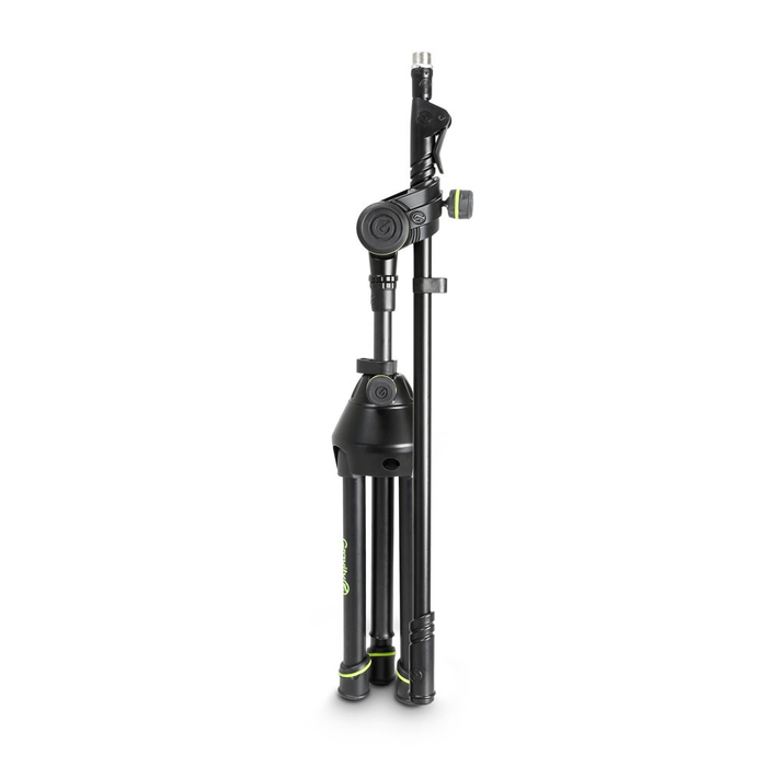 Gravity Short Heavy Duty Microphone Stand with Folding Tripod Base