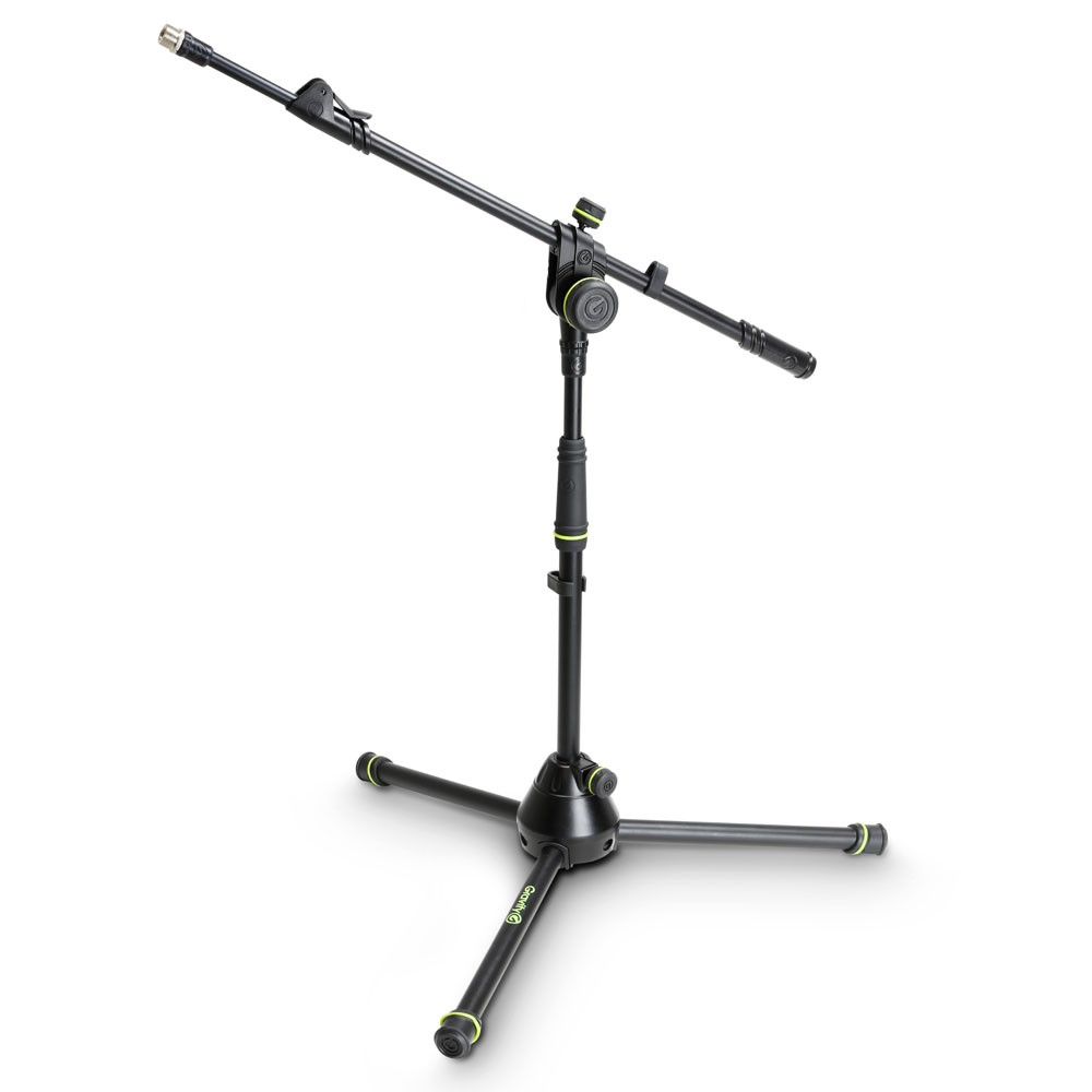 Gravity   Short Mic Stand with Folding Tripod Base and 2P Adjustment